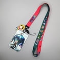 thumbnail image 3 of Fundas de tarjeta de Anime de una pieza, cordón para llaves, insignia de Cosplay, soportes para tarjetas de identificación, correas para el cuello, llaveros, Luffy Zoro Ace, 1 Juego, 3 of 5