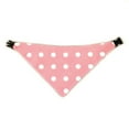 thumbnail image 6 of Baby Pink Houndstooth Reversible Dog Bandana by Uptown Pups, 6 of 8