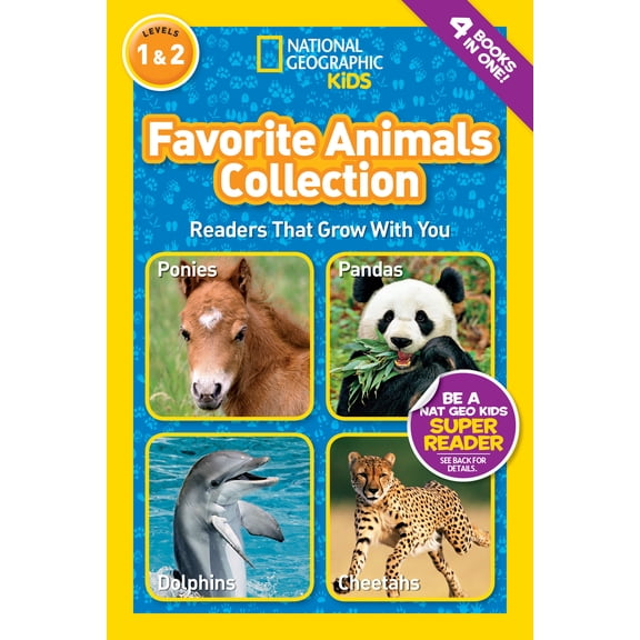 Favorite Animals Collection (National Geographic Kids Readers, Levels 1 And 2): Readers That Grow with You (Paperback)