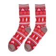 thumbnail image 4 of Penkiiy Middle Socks for Men Women Mens Unisex Christmas Gifts Casual Winter Warm Cotton Socks Knit Soft Long Socks Pink Socks, 4 of 4