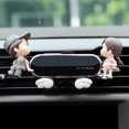 thumbnail image 3 of Hioecau Cartoon Air Vent Phone Holder 360 Degrees Rotatable Car Mount Universal Phone Mount Easy One-Hand Operation Fun Dashboard Accessory, 3 of 8