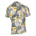 thumbnail image 2 of joogoo Doodle Parrot-p2 Pattern Men's Cycling Jerseys Mountain Bike Short Sleeve Tops L, 2 of 7