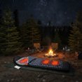 thumbnail image 5 of HUISZJ Camping USB Heating Sleeping Mat, Portable USB Heated Sleeping Bag Pad with 5 Heating Zones, 3 Adjustable Temperature Sleeping Bag for Outdoor Hiking Picnic (Gray), 5 of 10