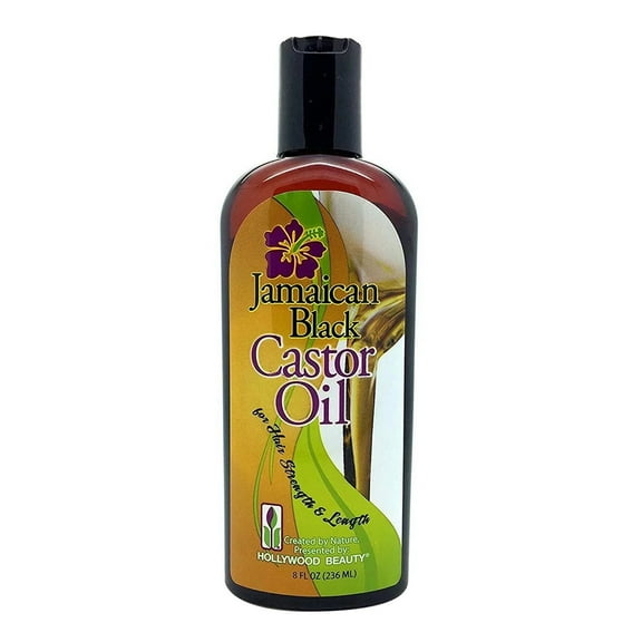 Hollywood Beauty Jamaican Black Castor Oil, 8 Oz..