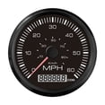 thumbnail image 1 of Universal 35 MPH 60 MPH 80 MPH GPS Compteur de Vitesse Direction Numérique 85mm Style Britannique Rétroéclairage Rouge Jaune pour Voiture Bateau, Compatibilité Universelle, 1 of 7