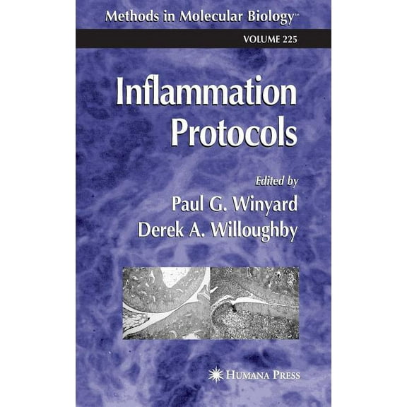 Methods in Molecular Biology Inflammation Protocols, Book 225, (Hardcover)