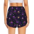 thumbnail image 4 of Haiem Multi-colored Spiders Women's 2 in 1 Running Shorts - Lightweight Athletic Workout Gym Yoga Breathable Sports Shorts Liner with Phone Pockets-Large, 4 of 9