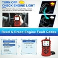 thumbnail image 5 of Wtuhu V600 Automotive Diagnostic Tool with Code Reader, Red 1 Piece, 5 of 9