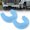 Baby Blue, variant on RECON - Fits 20-25 GMC Sierra 2500/3500 HD Tow Hook Covers 2-Piece Set of 100% Silicone Rubber Covers Heavy Duty Rugged Durability Unique Style Protection (Pink)