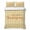 Yellow, variant on Happy Thanksgiving 3 Piece Quilt Set King Size, Amber Orange Plaid Backdrop Rustic Soft Bedspread Coverlet Bedding Set Microfiber Lightweight Comforter Set with 2 Pillowcases for Bedroom