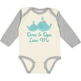 thumbnail image 3 of Inktastic Oma and Opa Love Me Boys or Girls Long Sleeve Baby Bodysuit, 3 of 5