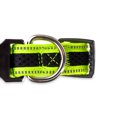 thumbnail image 3 of Vibrant Life Reflective Adjustable Dog Collar, Neon Yellow and Black, LG, 3 of 9