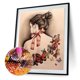thumbnail image 1 of 5D mariposa belleza espalda DIY diamante bordado pintura punto de cruz artesanía Likrtyny decoración de arte, 1 of 8