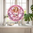 thumbnail image 4 of FLOPESN Holiday Themed DIY Diamond Art Painting Pendant, Festive Atmosphere Home Decor Round Ornament-Love Girl, 4 of 8