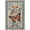 Blue, variant on Lahome Decor 2'x6' Butterfly Kitchen Rug,2x6ft Runner Rugs for Hallways, Non-Slip Washable Rugs Stain Resistant Boho Floral Runner Low-Pile Runner Rug Rubber Backing for Bathroom Bedroom,Black