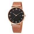thumbnail image 1 of WIFKLSIIPG Simple Mesh Strap Quartz Watch Men's Watch Unisex Fashion Quartz Watch Versatile Men's Daily Watch, 1 of 6