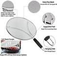 thumbnail image 2 of Large Splatter Screen for Frying Pan, 15 Inch Stainless Steel Grease Splatter Guard, Mesh Frying Screen Keeps Kitchen Clean and Protects Skin From Burns, 2 of 4
