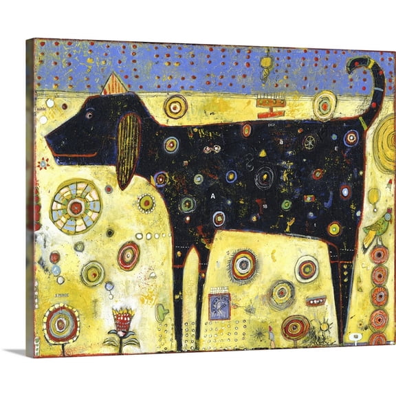 Great BIG Canvas | "Black Gus" Canvas Wall Art - 30x24