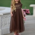 thumbnail image 2 of Mercatoo Girls Lace Dress Girls Children's Clothes Puffy Mesh Dress Flower Girl Dress Princess Dress Baby Girl Dresses 18 Month, 2 of 9