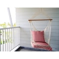 thumbnail image 3 of Vargottam Outdoor Deep Seat Patio Cushions Set 2pcs Seat Set All Weather Replacement Cushion Patio Seat And Back Cushion Set 25"x25"x5" Inches-Pink, 3 of 9