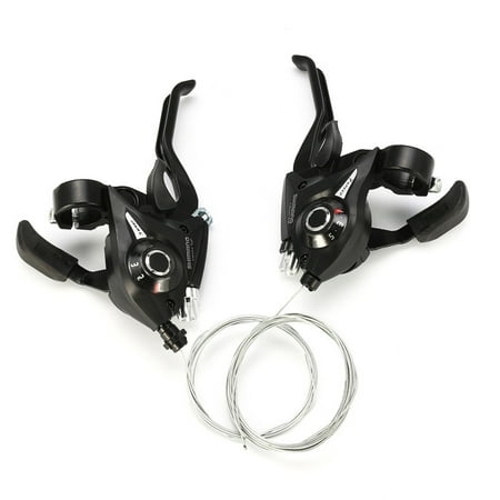 Meigar 1 Pair MTB Bike Bicycly Shifter ST-EF51-7 Bicycle Gear Shifters 3x7S