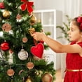 thumbnail image 4 of LOLIPPYY 1 Set of 30 Pcs Christmas Vintage Xmas Tree Bell Hanging Ornaments, 4 of 7