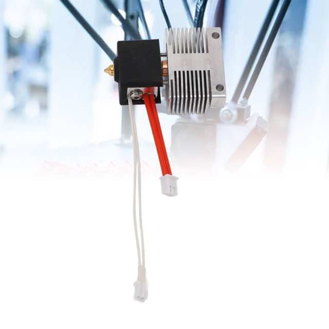 Kit Hotend Para Impresora 3D, Ajuste Preciso Garganta M6 300 Grados Celsius Extrusora De Bloque Calefactor Kit De Extremo Caliente Preensamblado Para 4 4 Pro