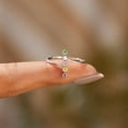 thumbnail image 3 of Ahansh Jewels Round Multicolor Gemstone Ring For Mother's Day Gift Or Daily Wear 925 Sterling Silver, 3 of 5