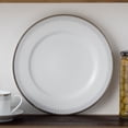 thumbnail image 6 of Noritake Silver Colonnade Set of 4 Dinner Plates, 6 of 7