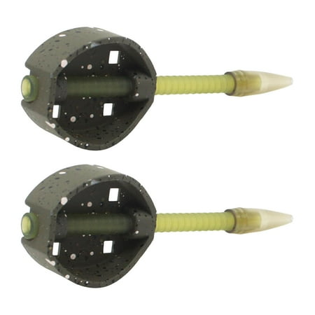 simhoa 2Pcs ing Baits Holder Multiuse Portable Baits Equipment Baits Trailer Lure Holder Lightweight for Outdoor Activities Type A 35g