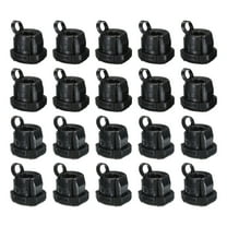 40pcs 4.5-5.5mm Strain Relief Cord Connector Cable Bushing Boot Sleeve for Electric Cable Cord Insulation