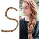 thumbnail image 1 of Lazo Para El Cabello Con Rastas Flexibles, Lazo Para El Cabello Con Cierre En Espiral, Alambre De Hierro Elegante, Portátil Para Mujeres Para Fiesta De Halloween, 1 of 7