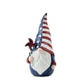 thumbnail image 4 of Melrose 55527DS 3.82 x 2.95 x 7.17 in. Americana Gnome, Red, White & Blue - Set of 2, 4 of 5