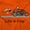 Orange, variant on Motorcycle Speedy Lost Paper Biker Men's Big & Tall Crewneck Sweatshirt Brisco Brands 2X