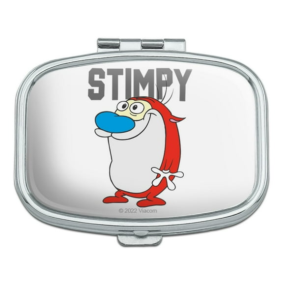 Ren and Stimpy Show Collegiate Stimpy Rectangle Pill Case Trinket Gift Box