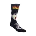 thumbnail image 3 of Perri's KISS Crew Socks Black, 3 of 3