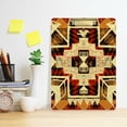 thumbnail image 6 of FMSHPON Boho Mandala Clipboard Hardboard Wood Nursing Clip Board and Pull for Standard A4 Letter 13x9 inches, 6 of 8