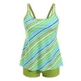thumbnail image 5 of GEWSEY Womens Flowy Tankini Tops Only - Modest Bathing Suit Loose Fit Swimsuit Swim Tops No Bottom 2025 Green, M, 5 of 9