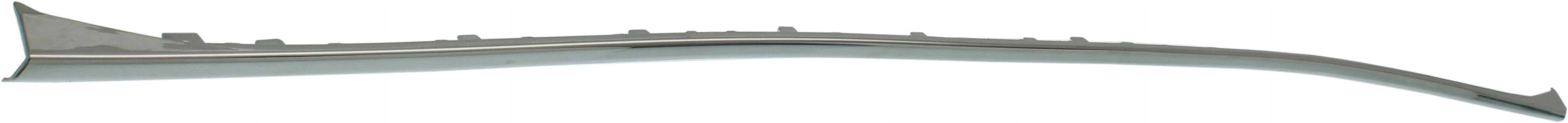 Bumper Trim Compatible With 2014-2016 BMW 528i xDrive Rear, Center Chrome