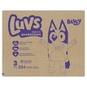 Luvs Pro Level Leak Protection Diapers, Size 3, 234 Count