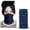 ALLURING AZURE, variant on TUFF Sports Face Mask Headwear - Works as Fishing Sun Mask, Neck Gaiter, Bandana (BEAMED RETRO)