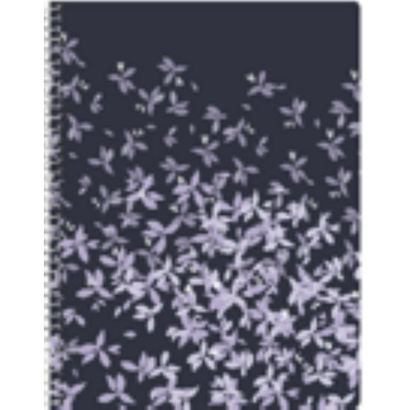 Cahier Five Star fleurs violettes 3 sujets 240 pages Cahier