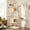 Beige, variant on Merrland 73" Large Cat Tree Tower for Indoor Cats, Fan-Shaped Base Multi-Level Cat Condo with Top Perches, Cat Baskets & Sisal Scratching Posts, Leopard Print