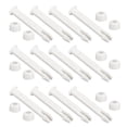 thumbnail image 3 of CIMAXIC 12Pcs Pool Connector Pin Plastic Connecting Swimming Pool Accessories with White (2.36 Inch),2.36"X0.35"X0.35", 3 of 4