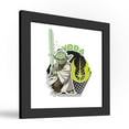 thumbnail image 2 of Gallery Pops Star Wars - Academic Yoda Wall Art, Black Framed Version, 12" x 12", 2 of 5