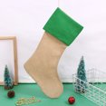 thumbnail image 6 of VerPetridure Diy Simple Imitation Linen Composite Christmas Socks C2 Christmas Decorations Stockings 17 Inches Xmas Fireplace Hanging Stockings Gifts, 6 of 9