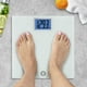thumbnail image 2 of Báscula Weight Watchers de Conair para peso corporal, báscula digital de baño en color blanco, 2 of 5