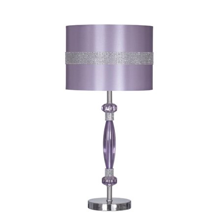 Ashley Furniture Nyssa Metal Table Lamp in Purple | Walmart Canada