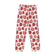 thumbnail image 3 of Fotbe Hand Drawn Strawberry Men's Pajama Pants,Sleepwear Pants,Pj Bottoms Drawstring And Pockets-Medium, 3 of 7