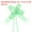 Green, variant on Uxcell 13 Inch Pull Bows Ribbon Gift Wrapping String Rose Pattern Decorative Bow Tie White 200 Pack